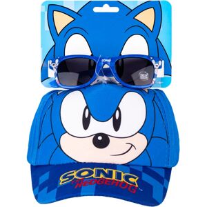 Sonic the Hedgehog Set Cap & Sunglasses set for children 3+ years Size 53 cm 2 pc