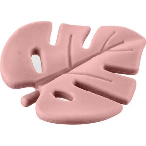 Zopa Silicone Teether Leaf chew toy Old Pink 1 pc