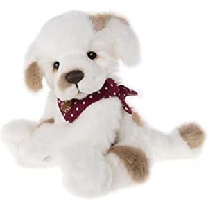 Charlie Bears 2022 - Piglit Plush Dog Puppy Teddy Bear - Fully Jointed Collectable Cuddly Soft Toy Stuffed Animal Gift - 14.5"