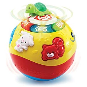 VTech Crawl & Learn Bright Lights Ball, Interactive Baby Toy with Lights, Colours & Sounds, Motor Skills Development Toy for babies 6, 12, 24, 36 Months, English version