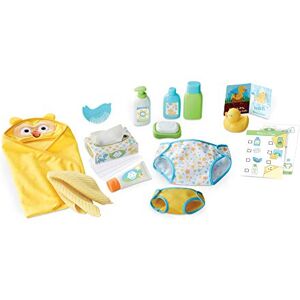 Melissa & Doug 41703 Changing & Bath Time Play Set for Dolls