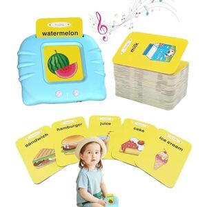 Pocket Speech For Toddler,Toddler Learning Flash Cards - Sight Words Talking Flash Cards, Sensory Toys Educational Learning Toys Gifts for Kids Stronrive