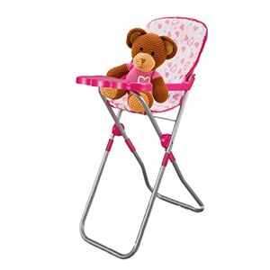 Youngwier Baby Doll Stroller, Baby Doll High Chair With Tray Stroller Toy Playset For Girls, Baby Doll Nursery Role Play Toys, Doll Bug-gy Pushchair Gift For Kids - Swing, Rocking Chair, High Chair, Bed