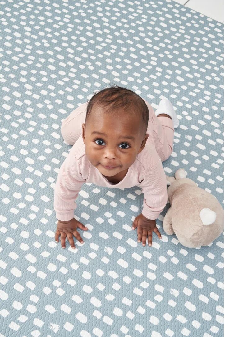 Tutti Bambini Luxury Padded XL Playmat blue 1.5 H x 200.0 W x 140.0 D cm