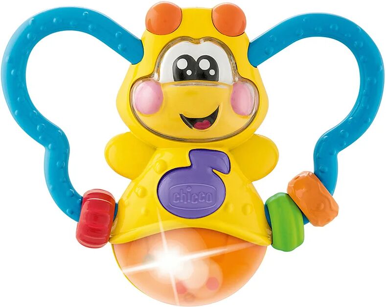 Chicco Baby Senses Lighting Bug chew toy with rattle 1 pc