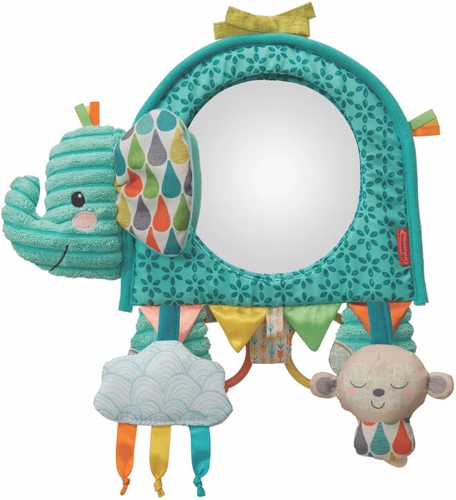 Infantino Hanging Toy Activies and Mirror contrast hanging mirror 1 pc