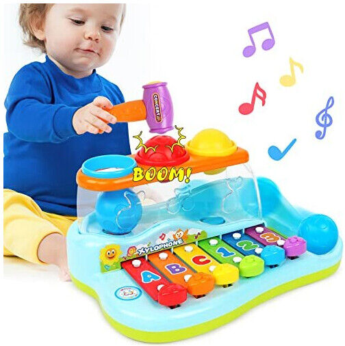 Unbranded Eastsun Toys for 1 2 3 Year Old Boys Girls Birthday Gifts, Baby Toy Musical Inst