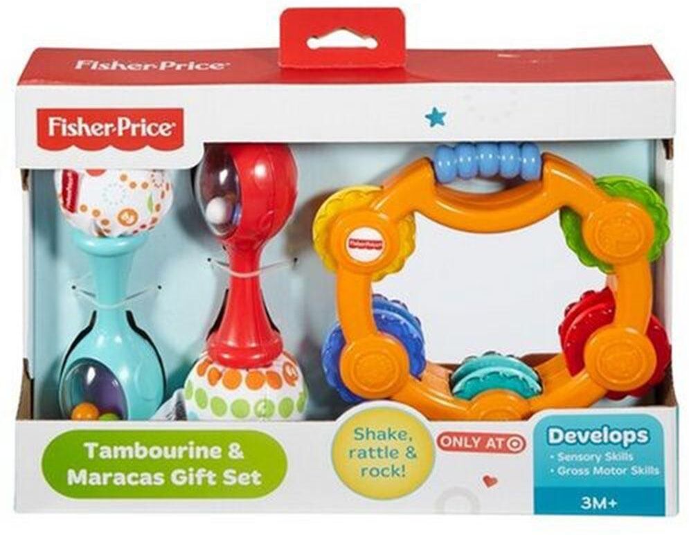 LatestBuy Toy Box Tambourine Maracas Baby Gift Set