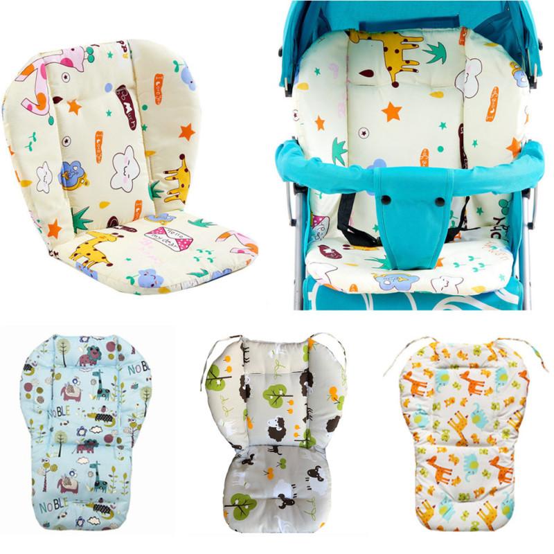 happyfun-Toys Baby Stroller Cushion Seat Kids Pushchair Soft Cushion Cart High Chair Seat Soft Baby Stroller