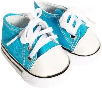 MBD Cyan Blue Sneakers Fits 18 Inch Fashion Girl Dolls, Brt Blue