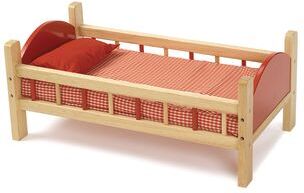 Wooden Doll Bed  21 3 4 L by Excellerations