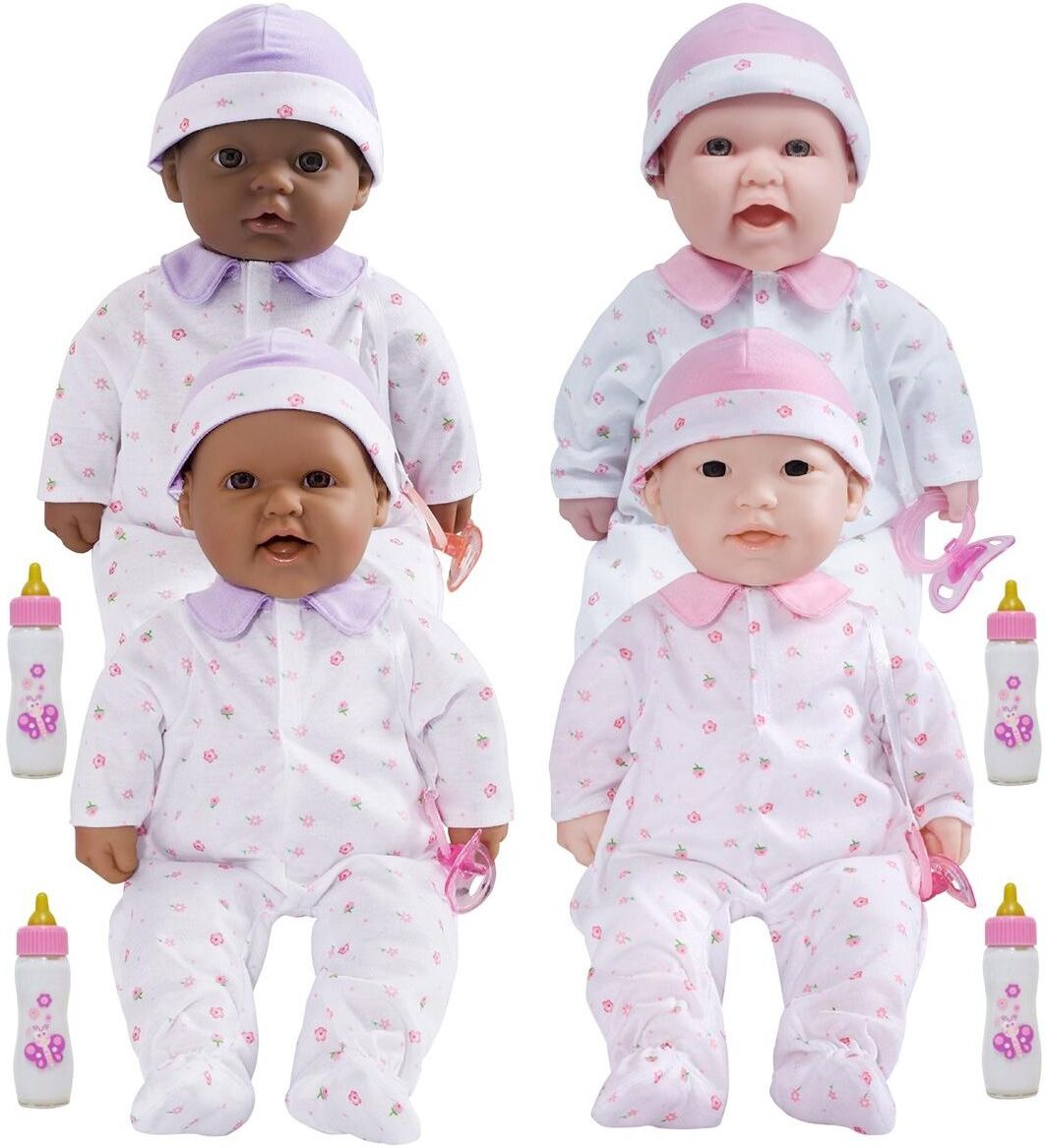 Jc Toys Loveable 16 Inch Dolls - Set of 4 - Assorted pre-pack