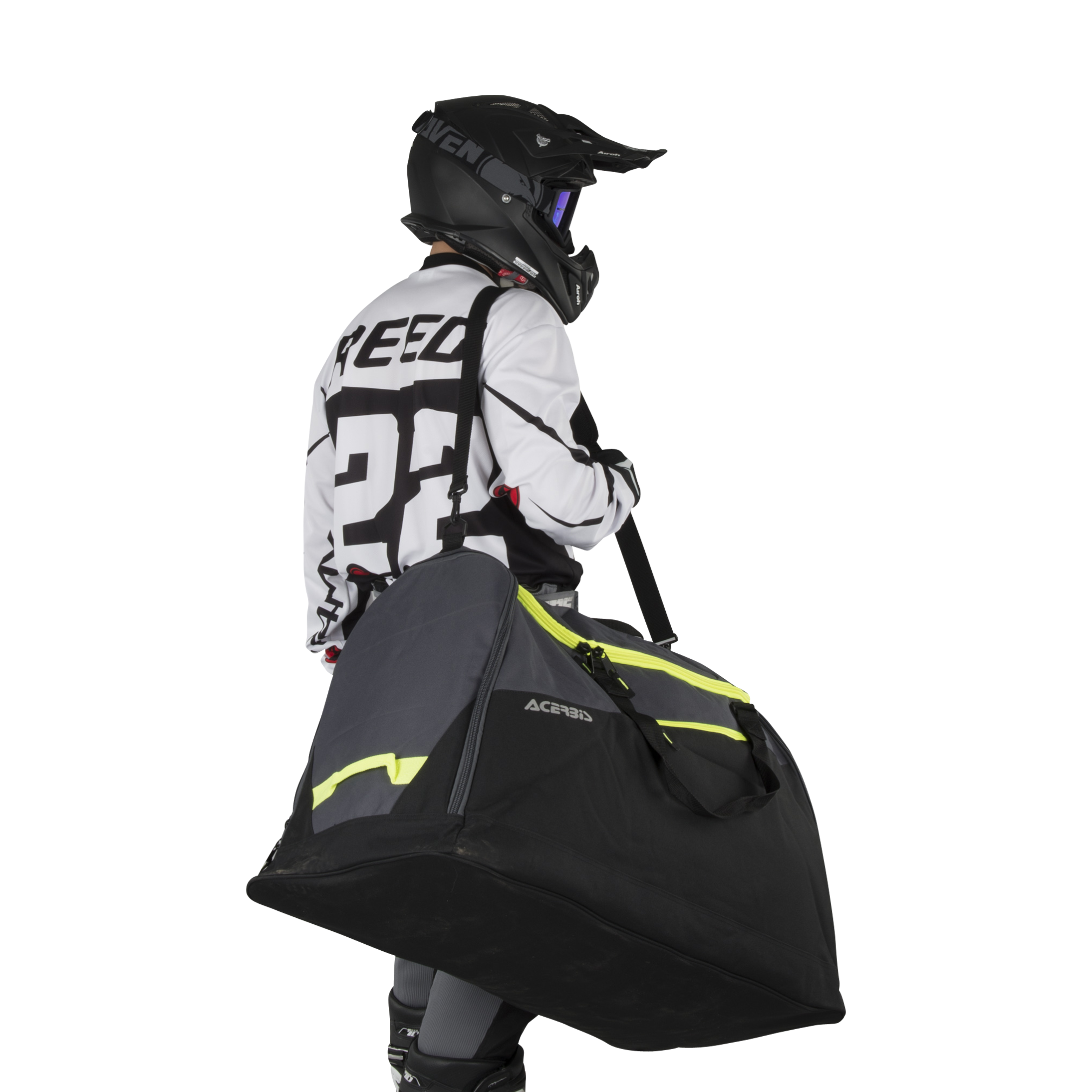 Acerbis Gear Bag Acerbis 180 Liter Schwarz-Gelb