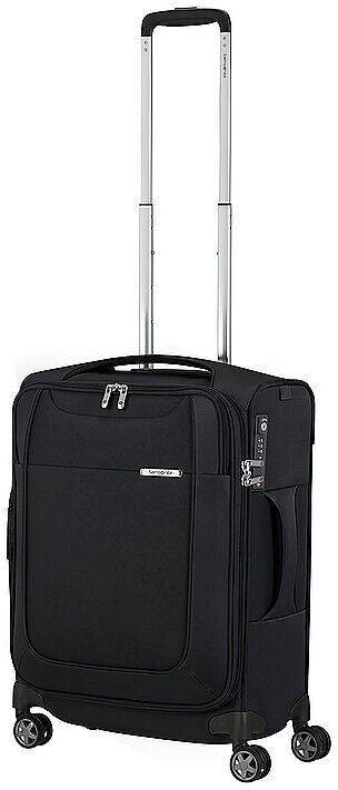 Auf Lager SAMSONITE Trolley Weich D'LITE SPINNER 55 5400520108487 schwarz EG