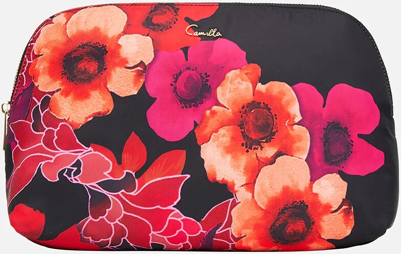 Camilla eBoutique Large Cosmetic Case Midnight Poppy, O/S  - Size: O/S