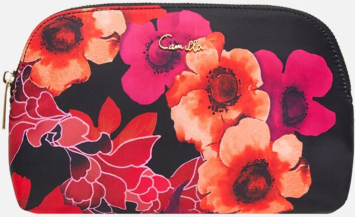 Camilla eBoutique Small Cosmetic Case Midnight Poppy, O/S  - Size: O/S