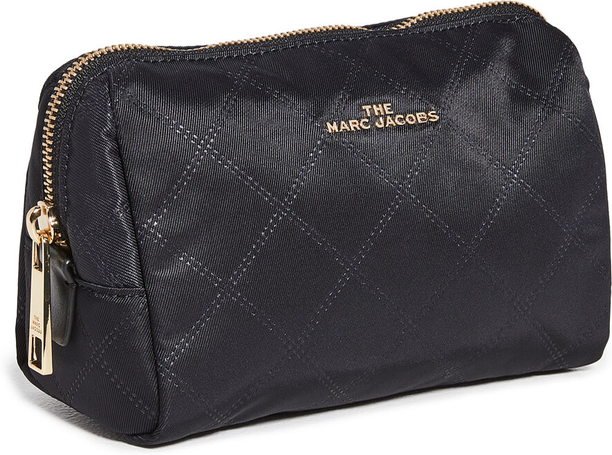 The Marc Jacobs Triangle Pouch Cosmetic Case Black One Size  Black  size:One Size