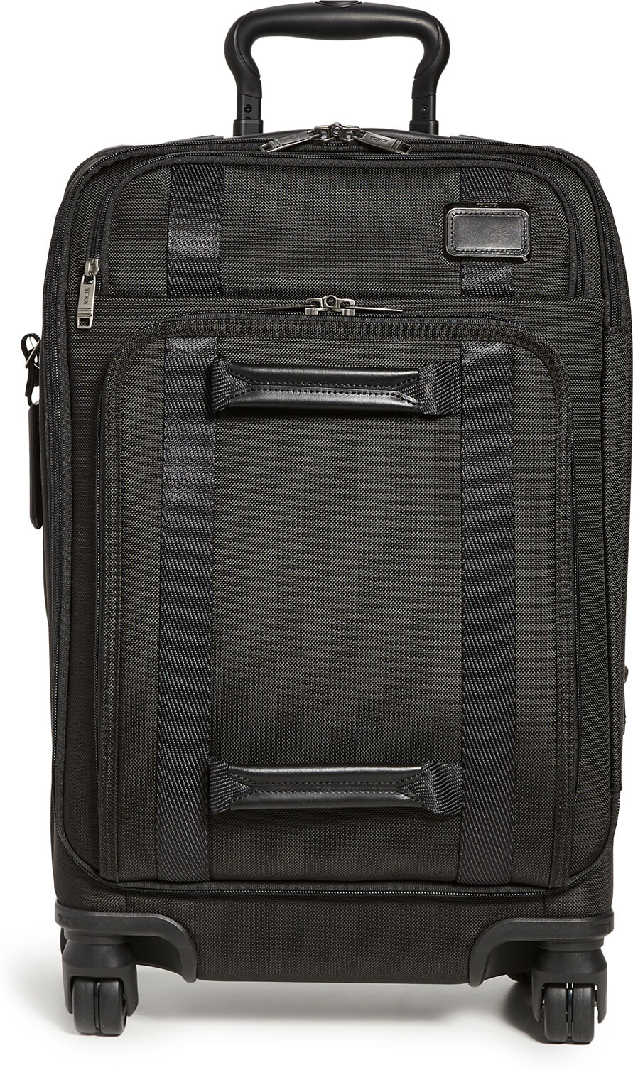 Tumi International Front Lid 4 Wheel Carry On Suitcase Black One Size  Black  size:One Size