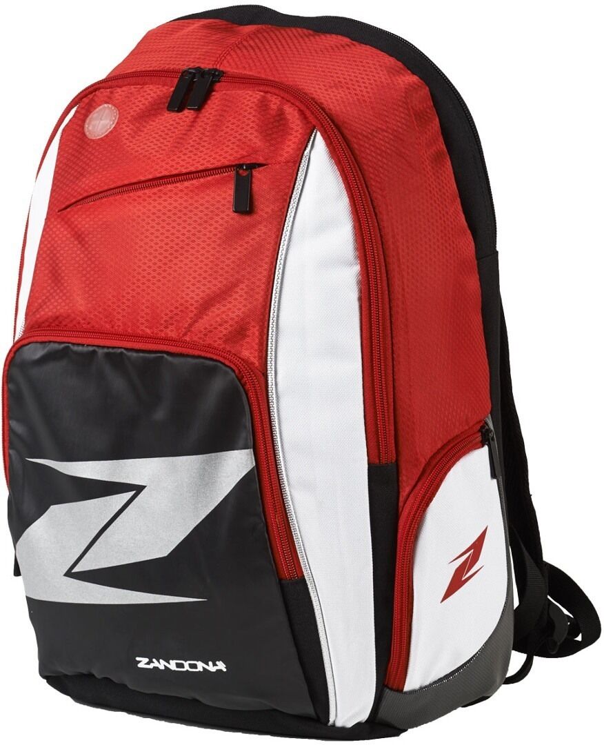 Zandona Sport Sac à dos Noir Rouge 11-20l