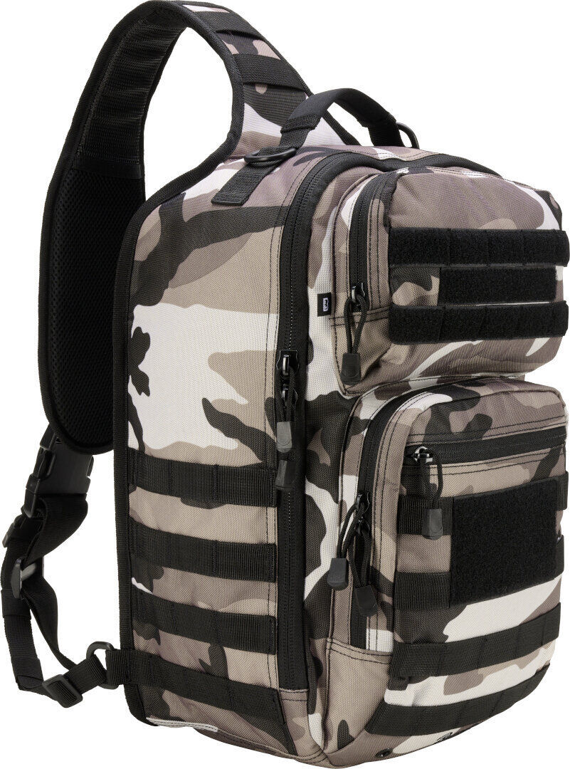 Brandit Cooper Sling Large Backpack Noir Gris M 11-20l 21-30l