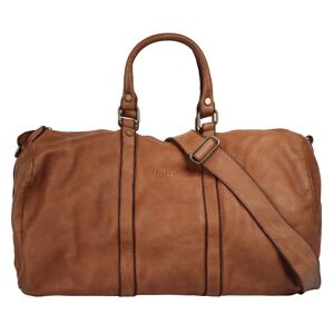 forty° Reisetasche, echt Leder, Made in Italy cognac  B/H/T: 47 cm x 27 cm x 18 cm   onesize