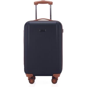 Hauptstadtkoffer Hartschalen-Trolley »Wannsee«, 4 Rollen dunkelblau  B/H/T: 35 cm x 58 cm x 22 cm   37 l