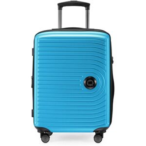 Hauptstadtkoffer Hartschalen-Trolley »Mitte, 55 cm, cyanblau«, 4 Rollen,... cyanblau  B/H/T: 40 cm x 55 cm x 23 cm   37 l