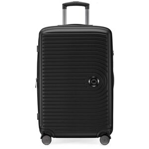 Hauptstadtkoffer Hartschalen-Trolley »Mitte, schwarz, 68 cm«, 4 Rollen,... Schwarz  B/H/T: 45 cm x 68 cm x 25 cm   67 l