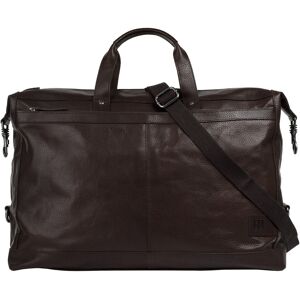 BODENSCHATZ Reisetasche, echt Leder braun  B/H/T: 50 cm x 36 cm x 15 cm   onesize