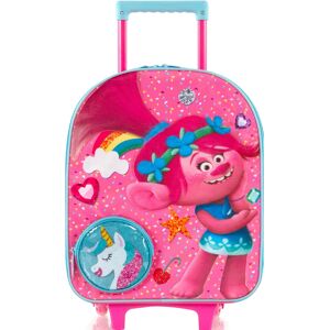 Heys Kinderkoffer »Trolls, Rosa«, 2 Rollen, Kindertrolley Kinderreisegepäck... Pink  B/H/T: 33 cm x 47 cm x 17 cm   21 l