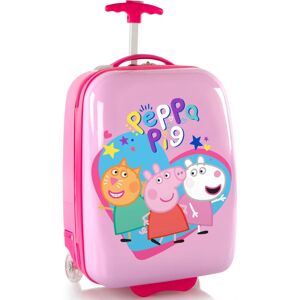 Heys Kinderkoffer »Peppa Pig rosa, 46 cm«, 2 Rollen, Kindertrolley... pink  B/H/T: 32 cm x 46 cm x 23 cm   26 l