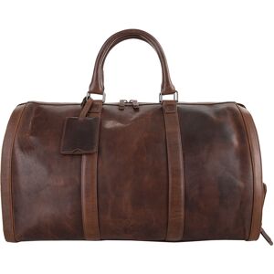 X-Zone Reisetasche, echt Leder cognac  B/H/T: 55 cm x 32 cm x 30 cm   onesize