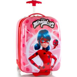 Heys Kinderkoffer »Miraculous Lady Bug rosa, 46 cm«, 2 Rollen, Kindertrolley... pink/red  B/H/T: 32 cm x 46 cm x 23 cm   26 l