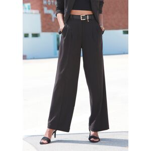 LASCANA Palazzohose, im Business-Look, elegante Anzughose mit Taschen schwarz  36