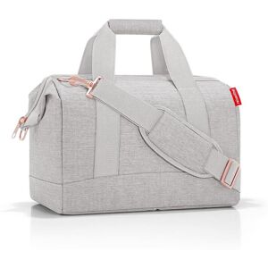 REISENTHEL® Schultertasche »Allrounder M Rhombus«, (1 tlg.) hellgrau  B/H/T: 40 cm x 33,5 cm x 24 cm