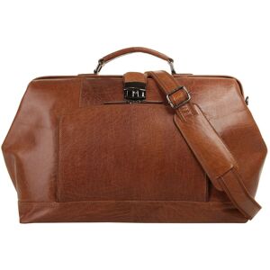 X-Zone Reisetasche, echt Leder cognac  B/H/T: 42 cm x 29 cm x 22 cm   onesize