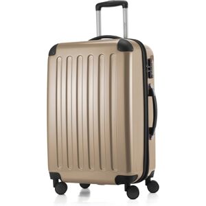 Hauptstadtkoffer Hartschalen-Trolley »Alex«, 4 Rollen champagner  B/H/T: 41 cm x 65 cm x 26 cm   74 l