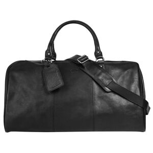 Piké Reisetasche, echt Leder, Made in Italy schwarz Größe B/H/T: 54 cm x 26 cm x 25 cm   onesize