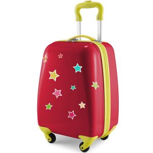 Hauptstadtkoffer Kinderkoffer »For Kids, Sterne«, 4 Rollen, Kinderreisegepäck... Rot/Sterne Größe B/H/T: 30 cm x 47 cm x 22 cm   24 l