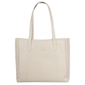 Bugatti Reisetasche »ELSA«, echt Leder weiss Größe B/H/T: 39 cm x 37 cm x 16 cm   onesize