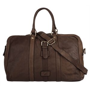 forty° Reisetasche, echt Leder, Made in Italy braun Größe B/H/T: 53 cm x 30 cm x 20 cm   onesize