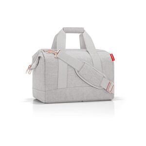 REISENTHEL® Schultertasche »Allrounder M Rhombus«, (1 tlg.) hellgrau Größe B/H/T: 40 cm x 33,5 cm x 24 cm