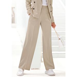 LASCANA Palazzohose, im Business-Look, elegante Anzughose mit Taschen sand Größe 46