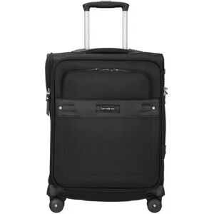 Samsonite - Weichschalenkoffer, Spinner, 55.0cm, 55 Cm, Black