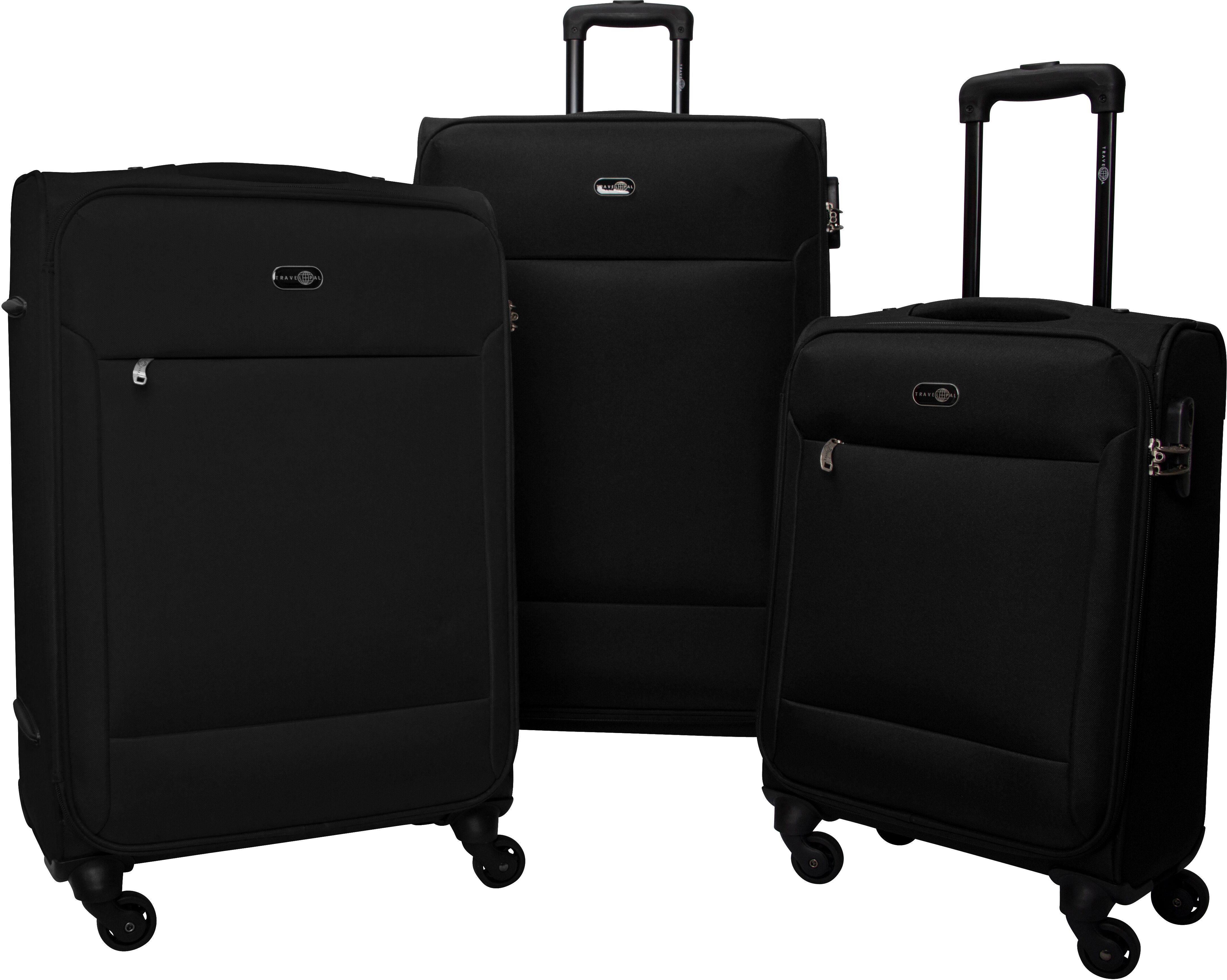 Travel Pal Trolleyset »Neapel«, (3 tlg.) schwarz