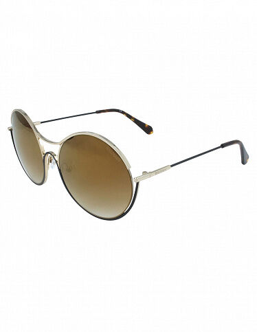 Balmain Damensonnenbrille, goldfarbenes Gestell