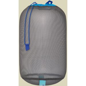 Sea to Summit Mesh Stuff Sack 8L grau - beluga (blue atoll top)