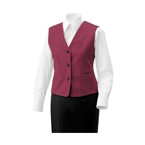 Exner 755 - Damenweste mit Tasche : bordeaux 65% Polyester 35%Baumwolle 220 g/m2 XS