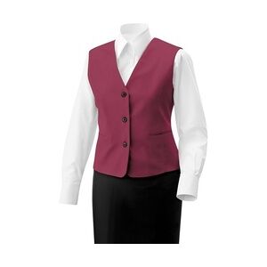 Exner 755 - Damenweste mit Tasche : bordeaux 65% Polyester 35%Baumwolle 220 g/m2 XS