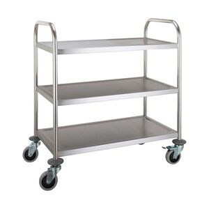 Chefgastro Trolley abmontierbar 3 Stufig BxTxH 860x540x940mm